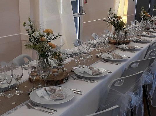 Decoration de table de mariage